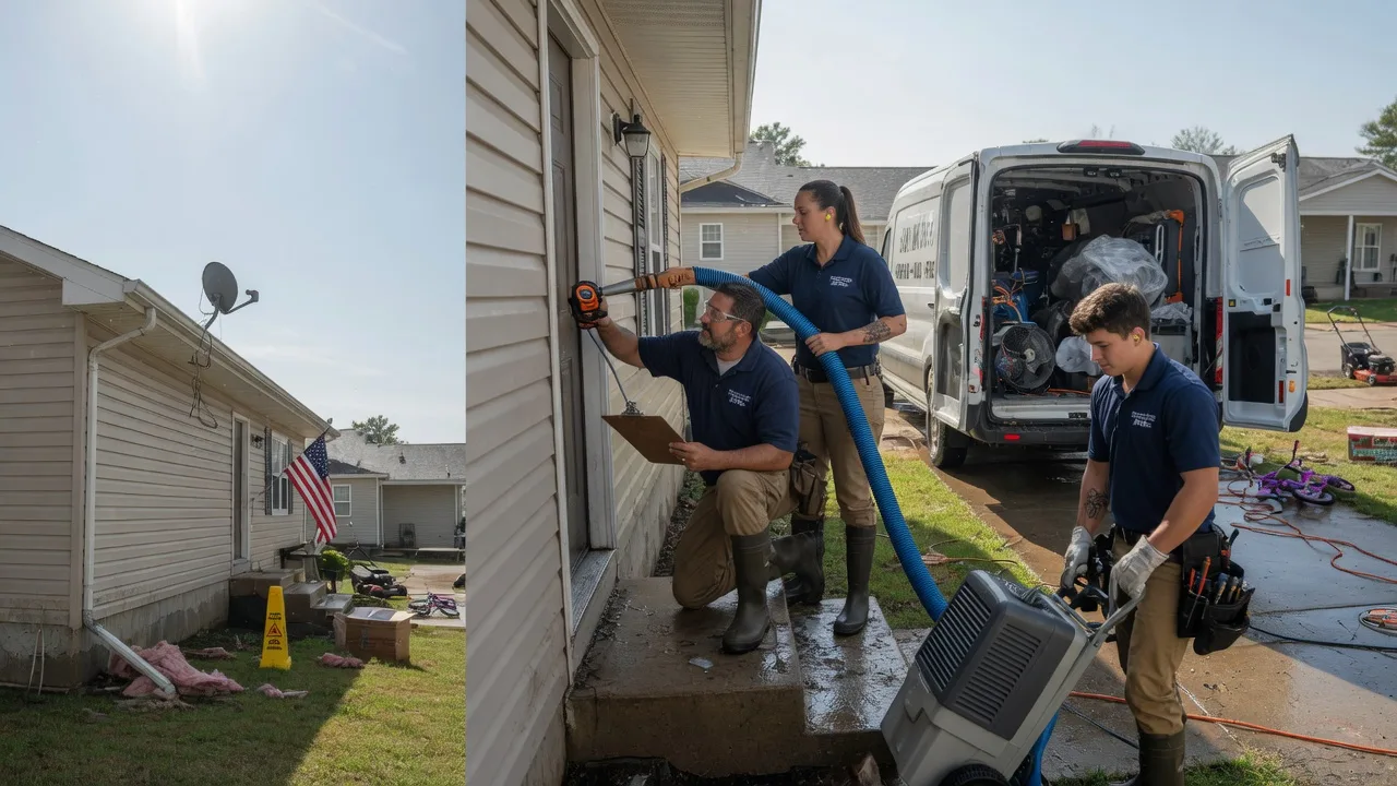 Ceiling Water Damage Restoration in Thorndike, MA near me